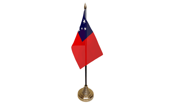 Samoa (Western) Table Flags